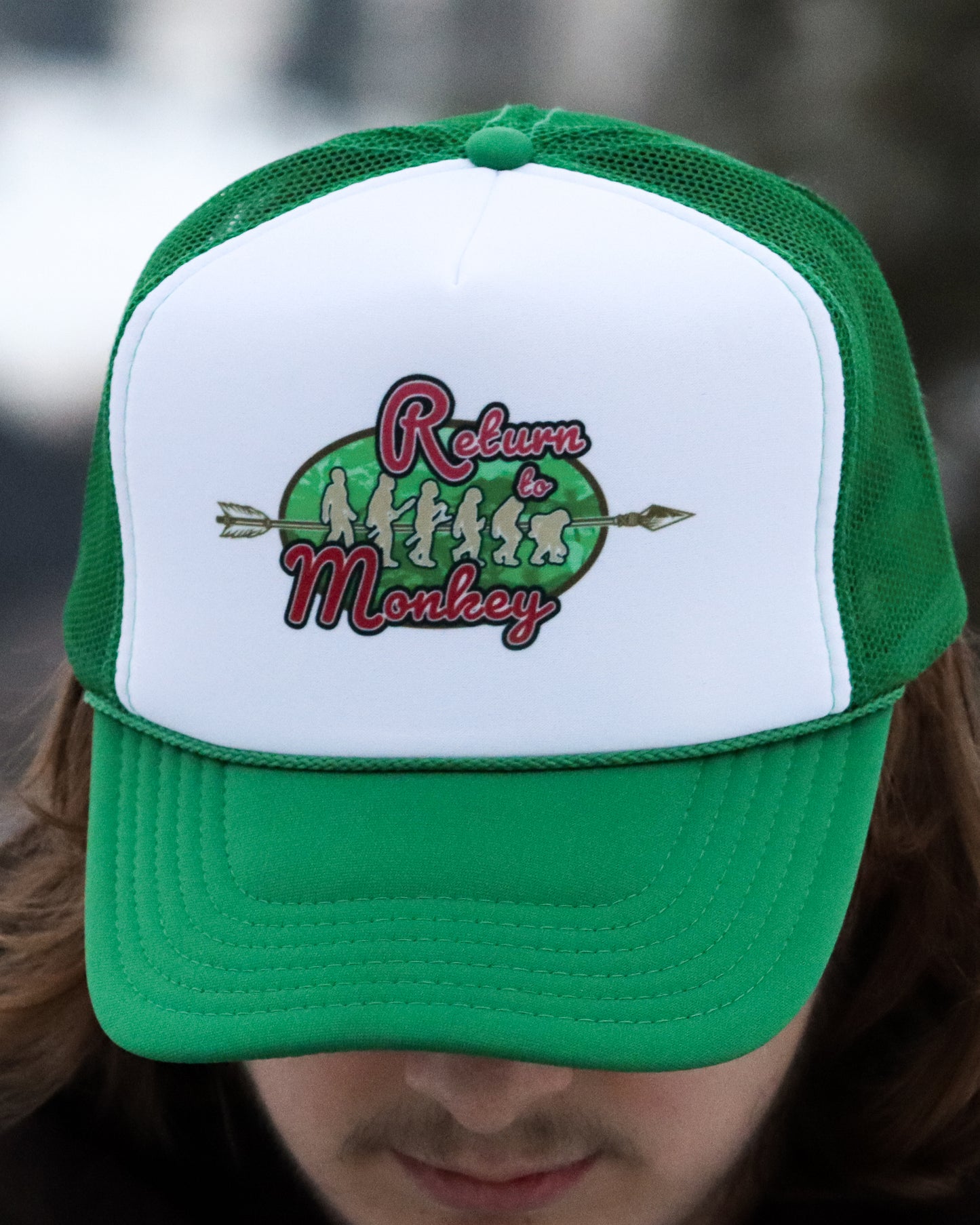 Return to Monkey Trucker Hat