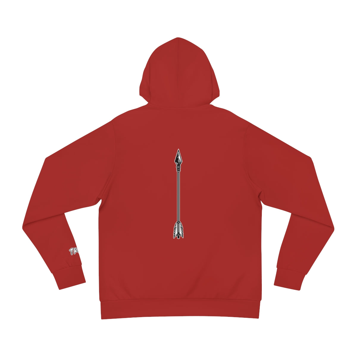 Arrow & Skull Hoodie - Red