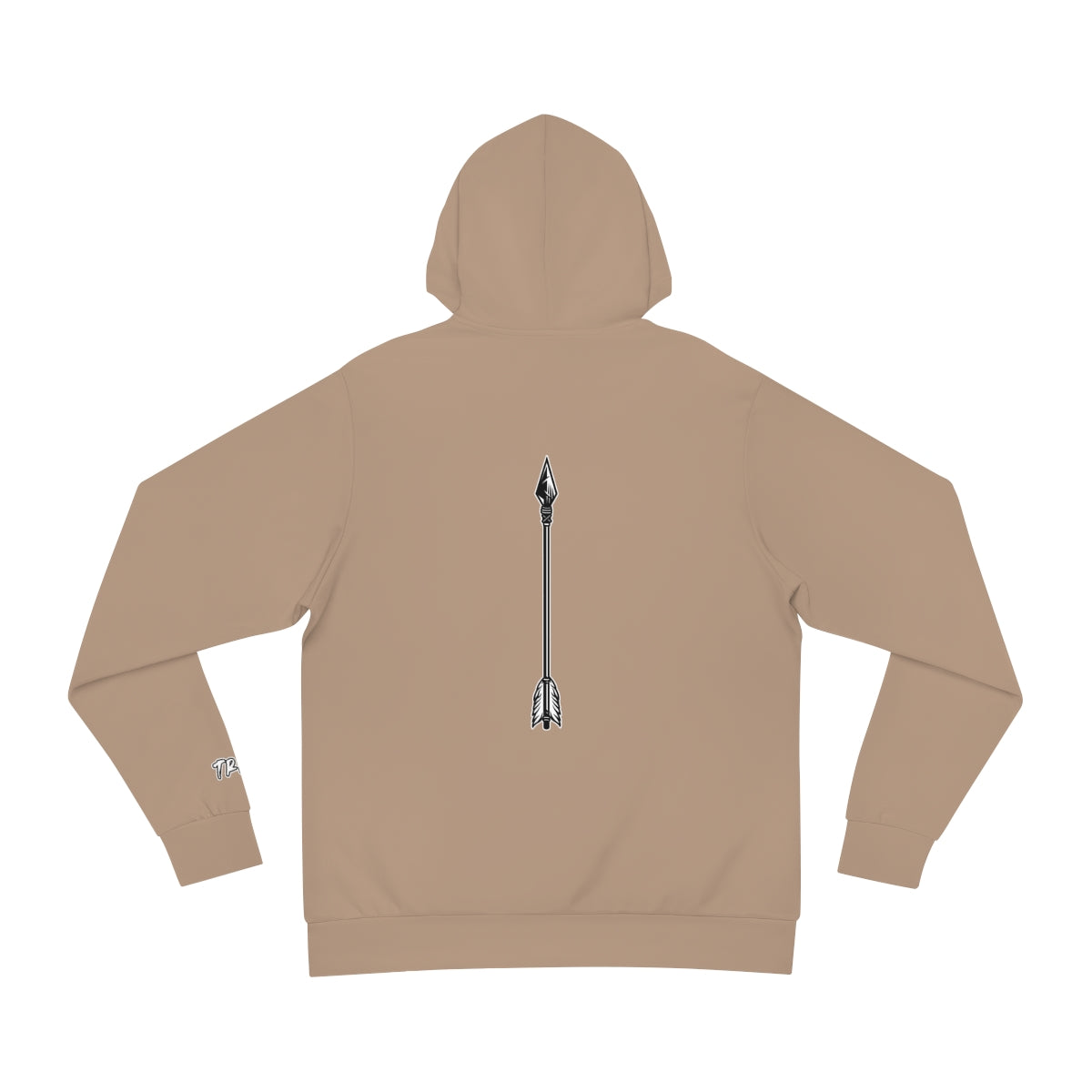 Arrow & Skull Hoodie - Sand